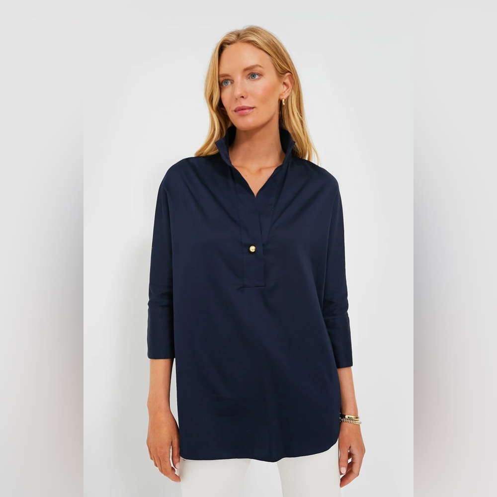 TUCKERNUCK

Navy Willow Blouse